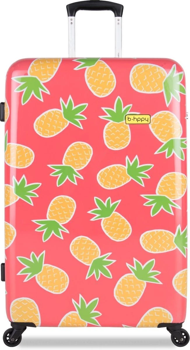 BHPPY - Pretty Pineapple - Reiskoffer (76 Cm) 1 BHPPY - Pretty Pineapple - Reiskoffer (76 Cm)