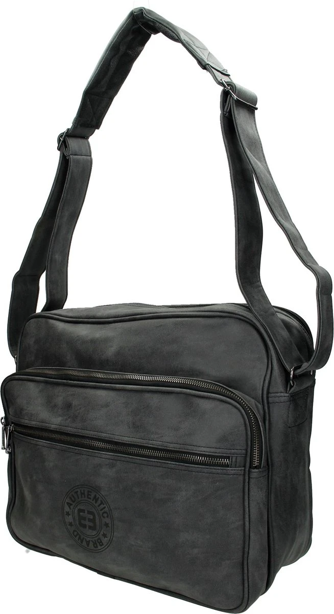 Handbagage Reistas 40x30x20 - Zwart - Schouderband 2 Handbagage Reistas 40x30x20 - Zwart - Schouderband - Afbeelding 2