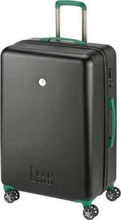 Princess Traveller I'm Green Atlantic - Reiskoffer - Zwart - L - 76cm -Bagage En Reistassen 657x1200 9