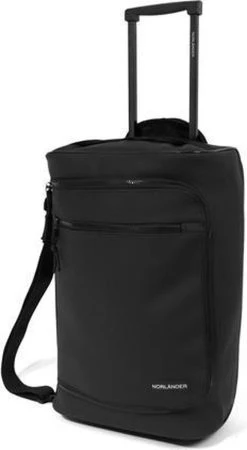 Norlander Lyon Trolleytas - Dull PU - 21 Liter - Zwart