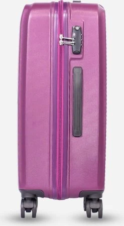©TROLLEYZ - Ibiza No.3 - Reiskoffer 69cm Met TSA Slot - Dubbele Wielen - 360° Spinners - 100% ABS - Reiskoffer In Dazzling Purple -Bagage En Reistassen 659x1200 3