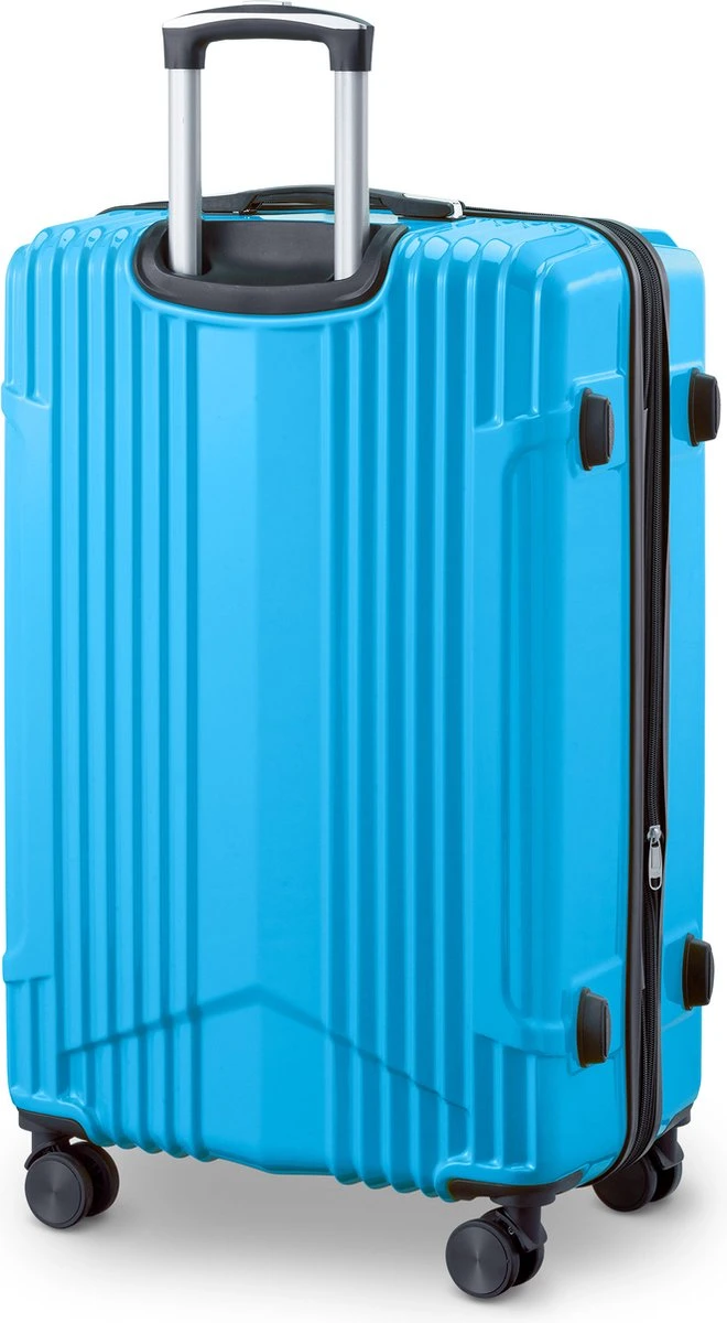 Tesla PC - Reiskoffer - 75 Cm - 4 Wielen - Licht Blauw 2 Tesla PC - Reiskoffer - 75 Cm - 4 Wielen - Licht Blauw - Afbeelding 2