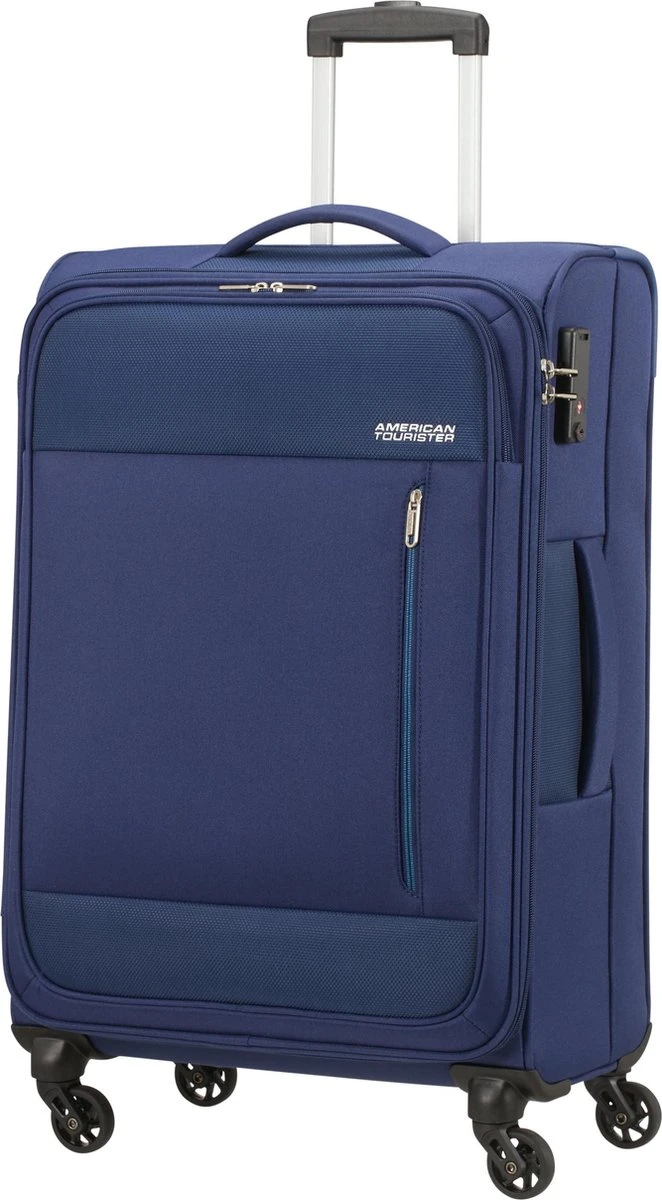 American Tourister Reiskoffer - Heat Wave Spinner 68/25 Tsa (Medium) Combat Navy 1 American Tourister Reiskoffer - Heat Wave Spinner 68/25 Tsa (Medium) Combat Navy
