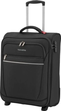 Travelite Cabin 2 Wheel Trolley Black -Bagage En Reistassen 663x1200 3