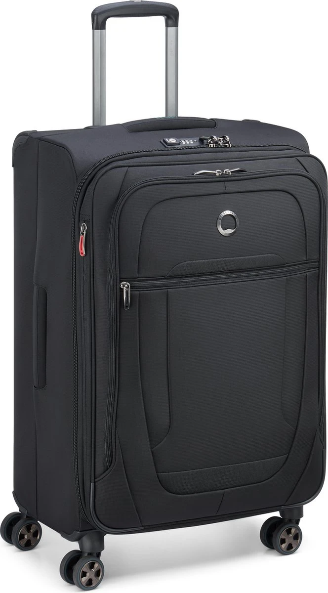 Delsey Helium DLX Reiskoffer - 71 Cm - Zwart 8 Delsey Helium DLX Reiskoffer - 71 Cm - Zwart - Afbeelding 8