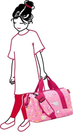 Reisenthel Allrounder M Kids Reistas - Kind - Maat M - 18L - ABC Friends Pink Roze 7 Reisenthel Allrounder M Kids Reistas - Kind - Maat M - 18L - ABC Friends Pink Roze -Bagage En Reistassen 665x1200 13