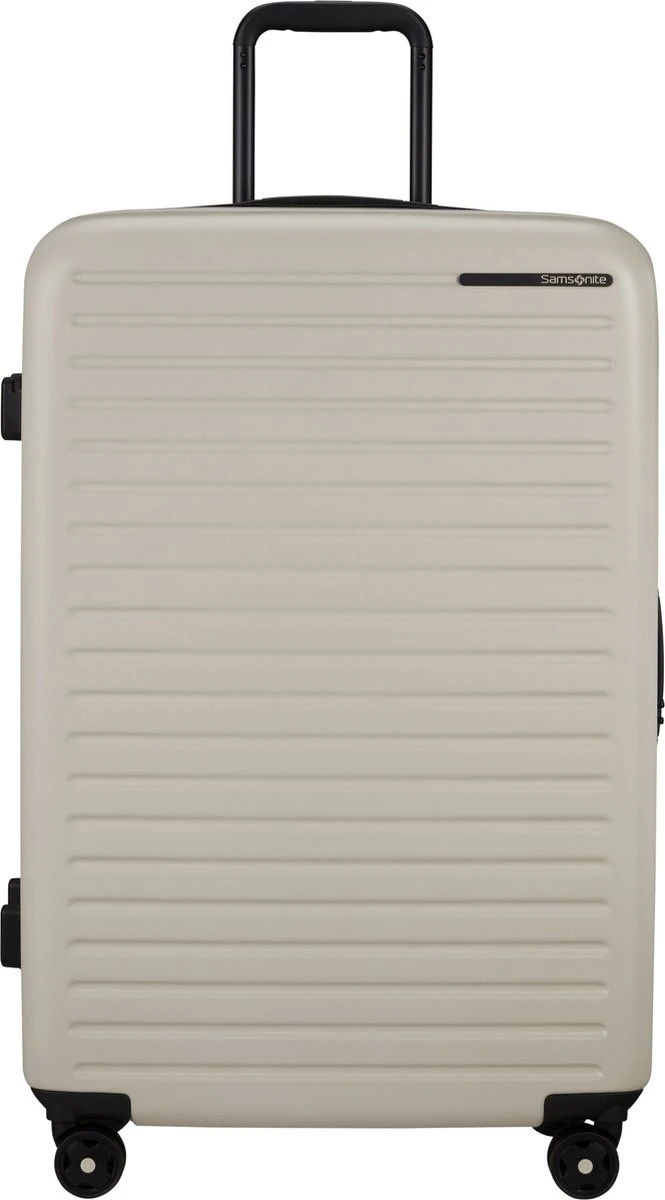 Samsonite Reiskoffer - Stackd Spinner (4 Wielen) 75 Cm - Sand - 4.3 Kg 2 Samsonite Reiskoffer - Stackd Spinner (4 Wielen) 75 Cm - Sand - 4.3 Kg - Afbeelding 2