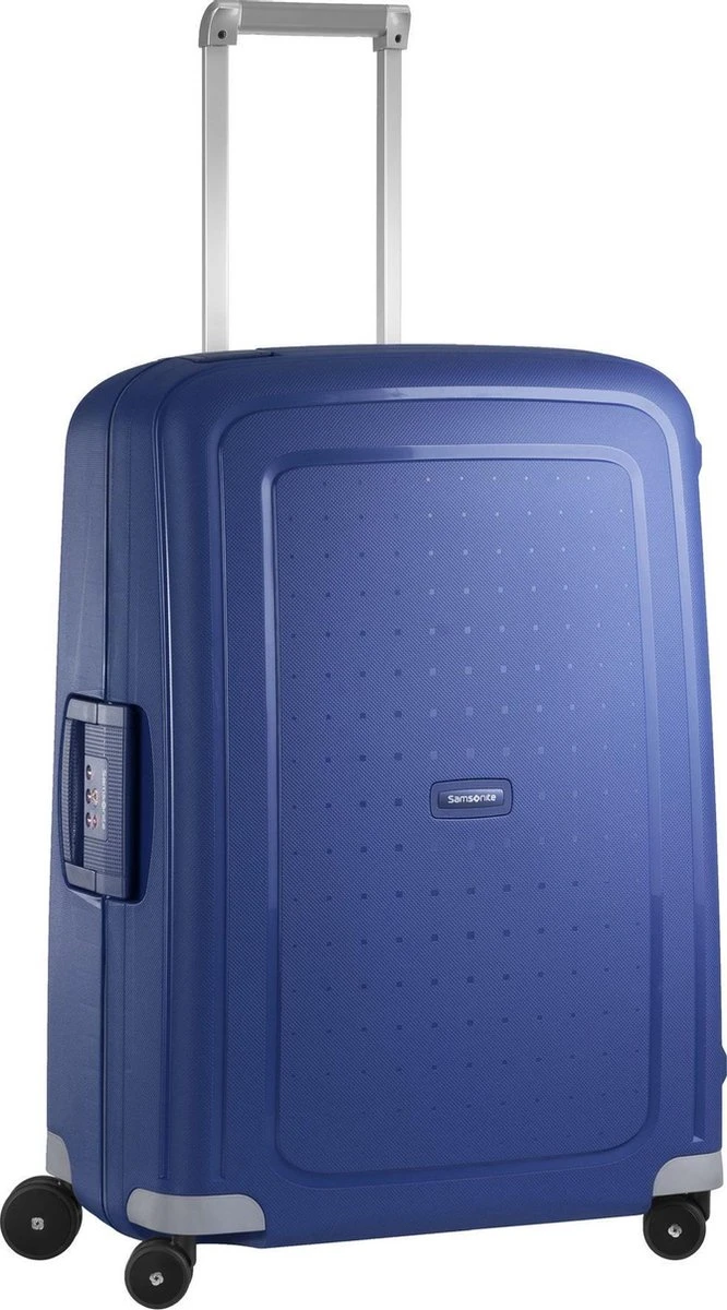 Samsonite Reiskoffer - S'CURE SPINNER 69/25 (Medium) Blauw 1 Samsonite Reiskoffer - S'CURE SPINNER 69/25 (Medium) Blauw