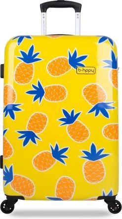 BHPPY Reiskoffer - 65 Cm - Home Sweet Pineapple -Bagage En Reistassen 669x1200 9