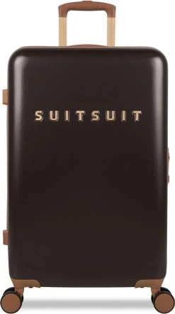 SUITSUIT - Fab Seventies Classic - Espresso Black - Reiskoffer (66 Cm)