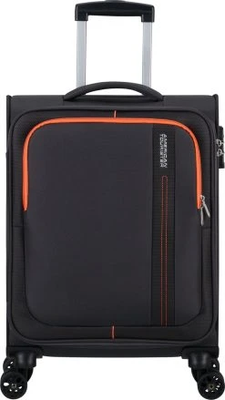 American Tourister Reiskoffer - Sea Seeker Spinner 55cm (Handbagage)- Charcoal Grey -Bagage En Reistassen 675x1200 1