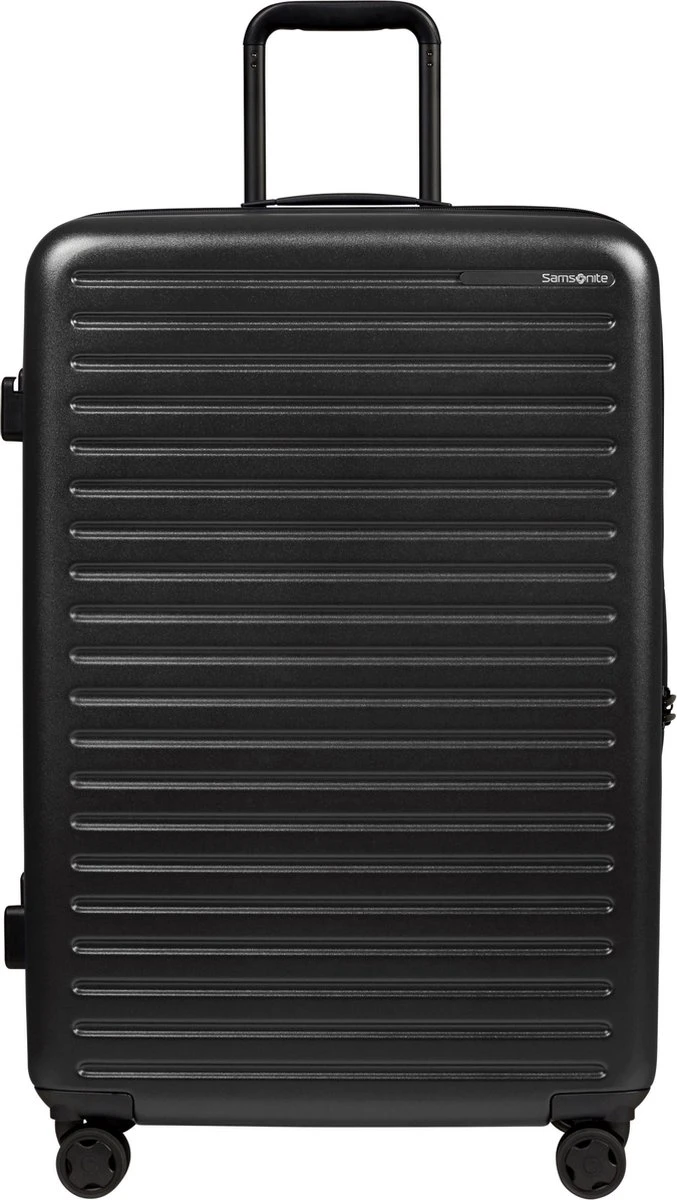 Samsonite Reiskoffer - Stackd Spinner 75/28 (Medium) Black 1 Samsonite Reiskoffer - Stackd Spinner 75/28 (Medium) Black