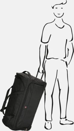 Enrico Benetti Adelaide Reistas XL - 100 Liter - Zwart -Bagage En Reistassen 677x1200 13