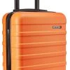 CabinMax Handbagage Koffer - Trolley 30L - Harde Reiskoffer - 45x36x20cm - Lichtgewicht - Groot Capaciteit - Oranje