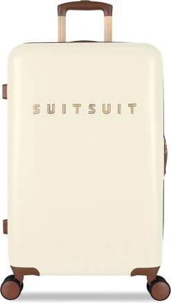 SUITSUIT - Fab Seventies - Antique White - Reiskoffer (66 Cm)