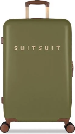 SUITSUIT - Fab Seventies - Martini Olive - Reiskoffer (66 Cm)