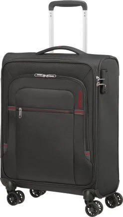 American Tourister Reiskoffer - Crosstrack Spinner 55/20 Tsa (Handbagage) Grey/Red