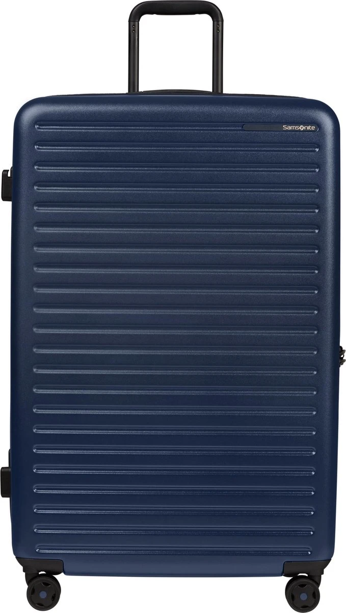 Samsonite Reiskoffer - Stackd Spinner 81/30 (Groot) Navy 1 Samsonite Reiskoffer - Stackd Spinner 81/30 (Groot) Navy