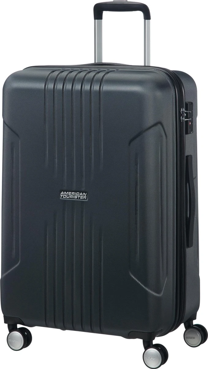 American Tourister Tracklite Spinner Reiskoffer 67 Cm - Dark Slate 1 American Tourister Tracklite Spinner Reiskoffer 67 Cm - Dark Slate