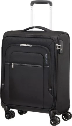 American Tourister Reiskoffer - Crosstrack Spinner 55/20 Tsa (Handbagage) Black/Grey