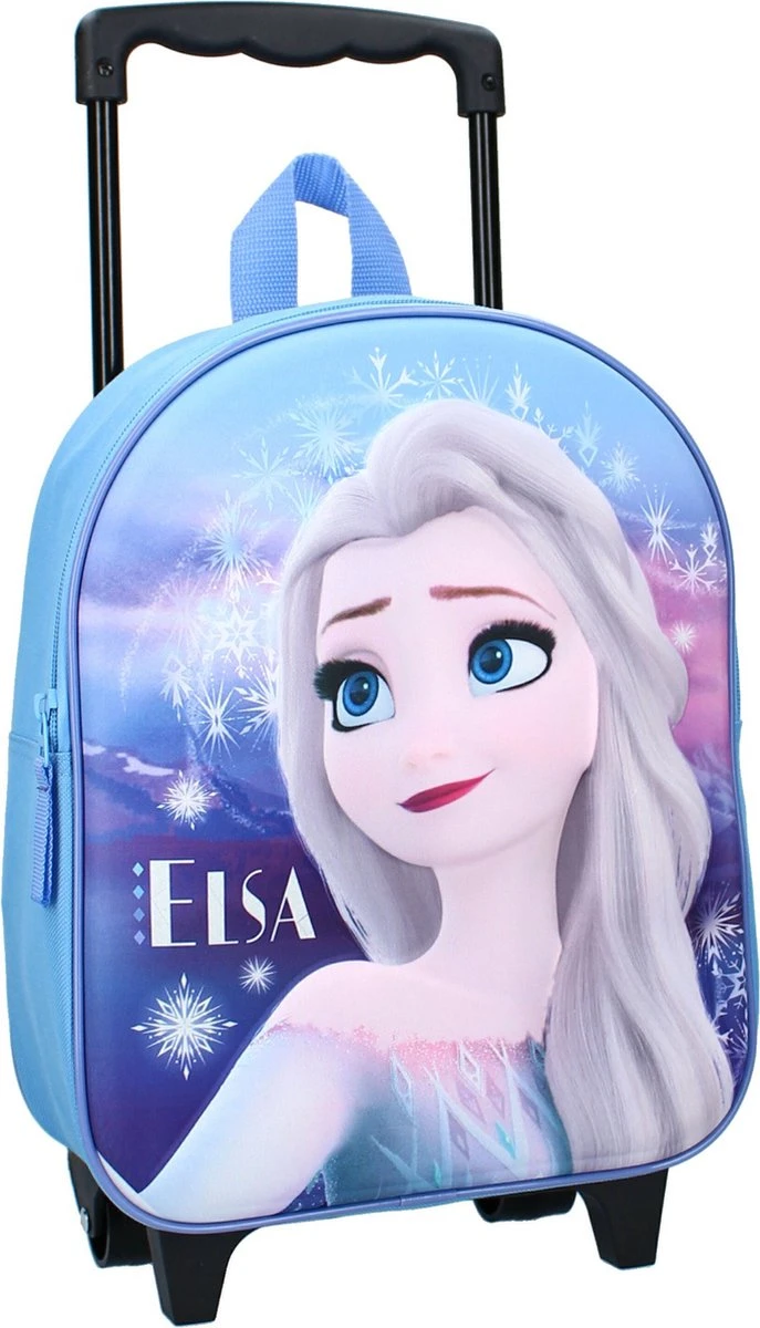 Disney Frozen Handbagage Reiskoffer/trolley/rugzak Blauw 32 Cm Voor Kinderen 1 Disney Frozen Handbagage Reiskoffer/trolley/rugzak Blauw 32 Cm Voor Kinderen