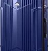 Tesla PC - Reiskoffer - 75 Cm - 4 Wielen - Blauw