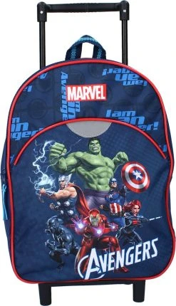 Avengers Thema Trolley/reistas Rugzak Koffertje 33 Cm Voor Kinderen - Weekendtasje Voor Kinderen -Bagage En Reistassen 690x1200 4