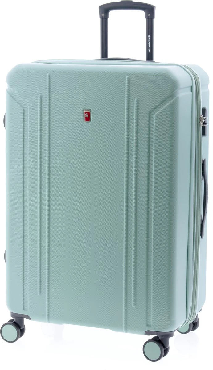 Gladiator Tropical Grote Koffer Expandable - 77 Cm - 105/117 Liter - Mintgroen 1 Gladiator Tropical Grote Koffer Expandable - 77 Cm - 105/117 Liter - Mintgroen