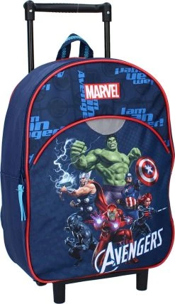 Avengers Thema Trolley/reistas Rugzak Koffertje 33 Cm Voor Kinderen - Weekendtasje Voor Kinderen -Bagage En Reistassen 692x1200 4