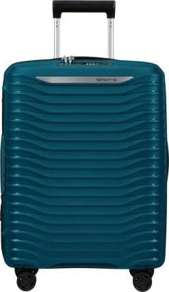 Samsonite Reiskoffer - Upscape Spinner 55/20 Uitbreidbaar (Handbagage) Petrol Blue -Bagage En Reistassen 694x1200
