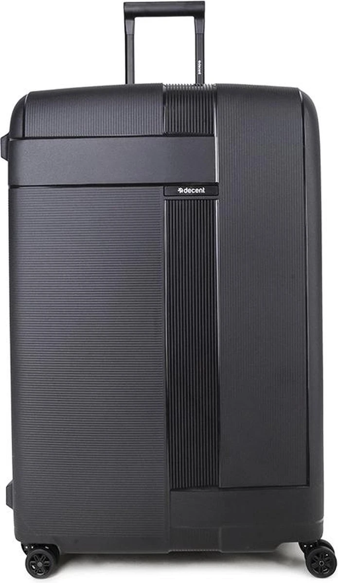 Decent Transit Handbagage Koffer - 55 Cm - Zwart 2 Decent Transit Handbagage Koffer - 55 Cm - Zwart - Afbeelding 2