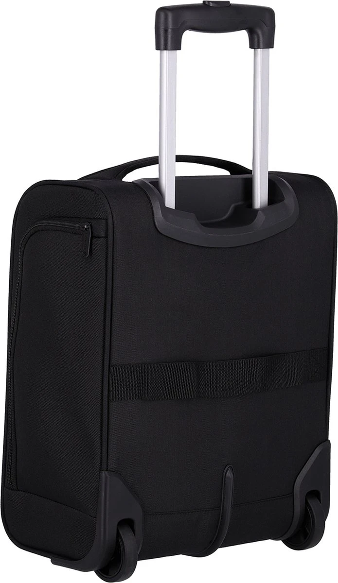 Travelite Handbagage Zachte Koffer / Trolley / Reiskoffer - Cabin - 43 Cm - Zwart 6 Travelite Handbagage Zachte Koffer / Trolley / Reiskoffer - Cabin - 43 Cm - Zwart - Afbeelding 6