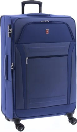 Gladiator Siroco L Grote Koffer 78 Cm - 115 Liter - Expandable - TSA Slot - Blauw -Bagage En Reistassen 695x1200 3