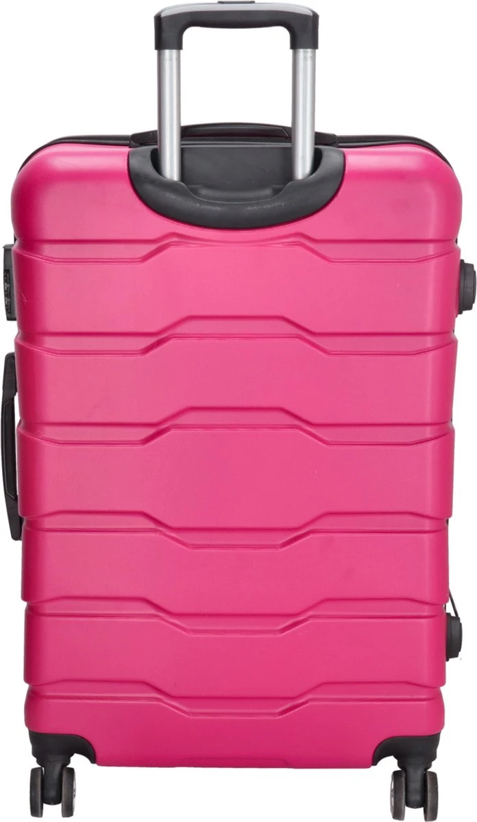 Beagles Originals Comfy Travel Grote Koffer - 74 Cm - Fuchsia 3 Beagles Originals Comfy Travel Grote Koffer - 74 Cm - Fuchsia - Afbeelding 3