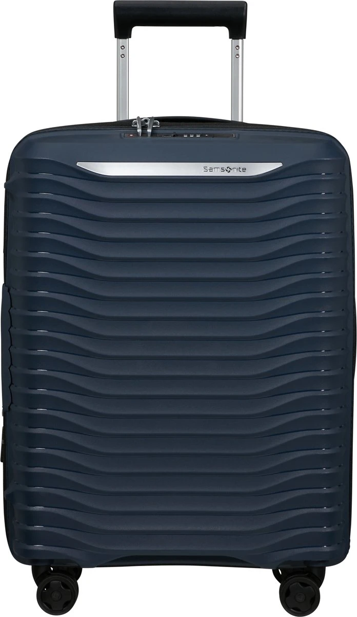 Samsonite Reiskoffer - Upscape Spinner 4 Wiel 55/20 Uitbreidbaar (Handbagage) Blue Nights 1 Samsonite Reiskoffer - Upscape Spinner 4 Wiel 55/20 Uitbreidbaar (Handbagage) Blue Nights