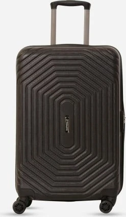 ©TROLLEYZ - Florence No.7 - Trolley - 55cm Met TSA Slot - Dubbele Wielen - 360° Spinners - 100% ABS - Handbagage Koffer In Night Black -Bagage En Reistassen 699x1200 5