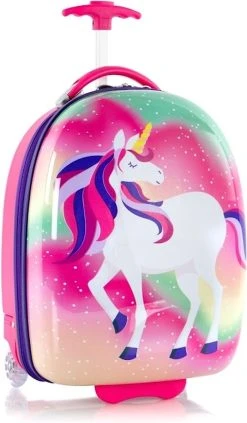 Heys Kinderkoffers Meisjes Unicorn Eenhoorn Roze -Bagage En Reistassen 700x1200