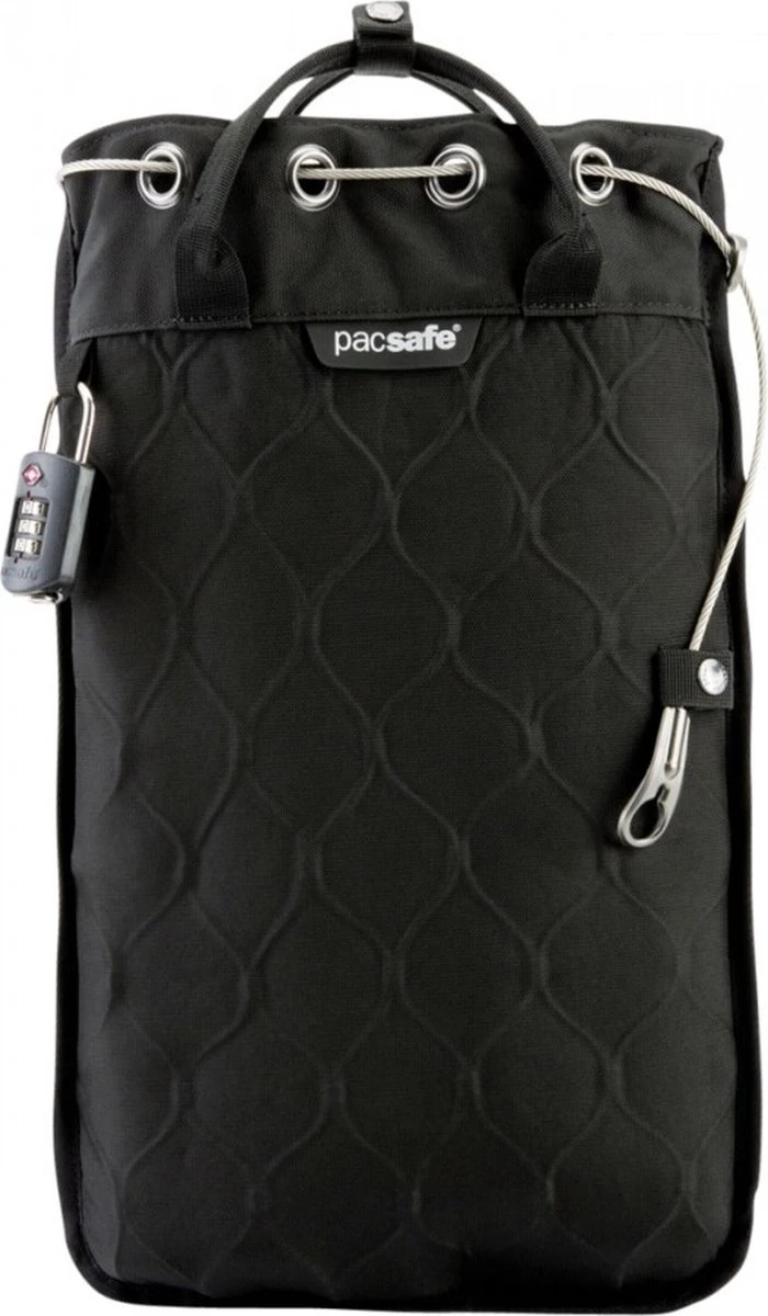 Pacsafe Travelsafe 5L GII-Anti Diefstal Portable Safe-5 L-Zwart (Black) 1 Pacsafe Travelsafe 5L GII-Anti Diefstal Portable Safe-5 L-Zwart (Black)
