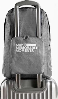 Wingrepublic Reistas - Opvouwbare Opzettas - Opvouwbare Rugzak - 20 L - Grijs -Bagage En Reistassen 702x1200 1