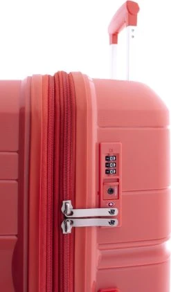 Gladiator Boxing Middelgrote Koffer Expandable 67 Cm 70/80 Liter TSA Slot - Koraalrood -Bagage En Reistassen 703x1200 5