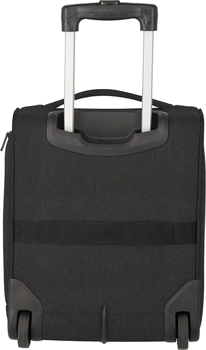 Travelite Handbagage Zachte Koffer / Trolley / Reiskoffer - Cabin - 43 Cm - Zwart 4 Travelite Handbagage Zachte Koffer / Trolley / Reiskoffer - Cabin - 43 Cm - Zwart - Afbeelding 4
