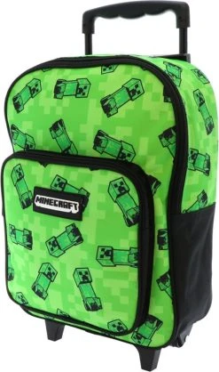Minecraft Jongens Trolley 29x15x38 Groen 8 Minecraft Jongens Trolley 29x15x38 Groen -Bagage En Reistassen 709x1200 5