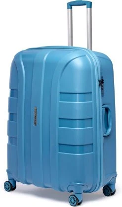 ©TROLLEYZ - Paris No.5 - Reiskoffer - 78cm Met TSA Slot - Dubbele Wielen - 360° Spinners - 100% Polypropyleen - Reiskoffer In Ice Blue 27 ©TROLLEYZ - Paris No.5 - Reiskoffer - 78cm Met TSA Slot - Dubbele Wielen - 360° Spinners - 100% Polypropyleen - Reiskoffer In Ice Blue -Bagage En Reistassen 709x1200 6