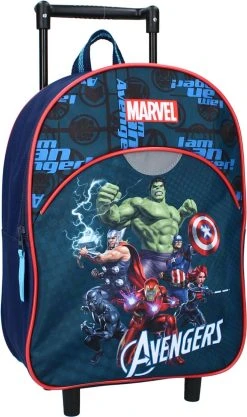Avengers Thema Trolley/reistas Rugzak Koffertje 33 Cm Voor Kinderen - Weekendtasje Voor Kinderen -Bagage En Reistassen 710x1200 1