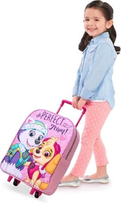 Paw Patrol Skye & Everest Trolley Koffer School Logeren Vakantie -Bagage En Reistassen 713x1200 4