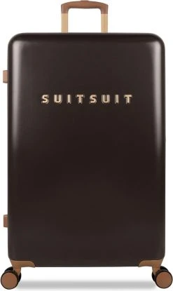 SUITSUIT - Fab Seventies Classic - Espresso Black - Reiskoffer (76 Cm)