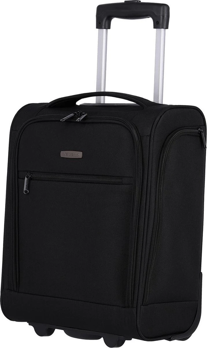 Travelite Handbagage Zachte Koffer / Trolley / Reiskoffer - Cabin - 43 Cm - Zwart 9 Travelite Handbagage Zachte Koffer / Trolley / Reiskoffer - Cabin - 43 Cm - Zwart - Afbeelding 9