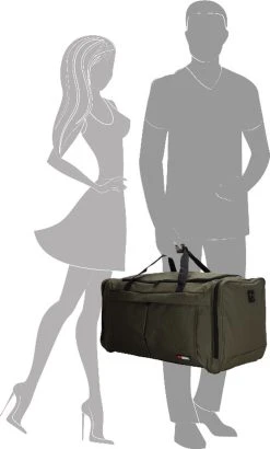 Enrico Benetti Amsterdam 35320 Reistas/sporttas L - Olijf Groen -Bagage En Reistassen 723x1200 11