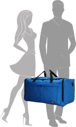 Enrico Benetti Amsterdam 35320 Reistas/sporttas L - Sky Blauw -Bagage En Reistassen 723x1200 7