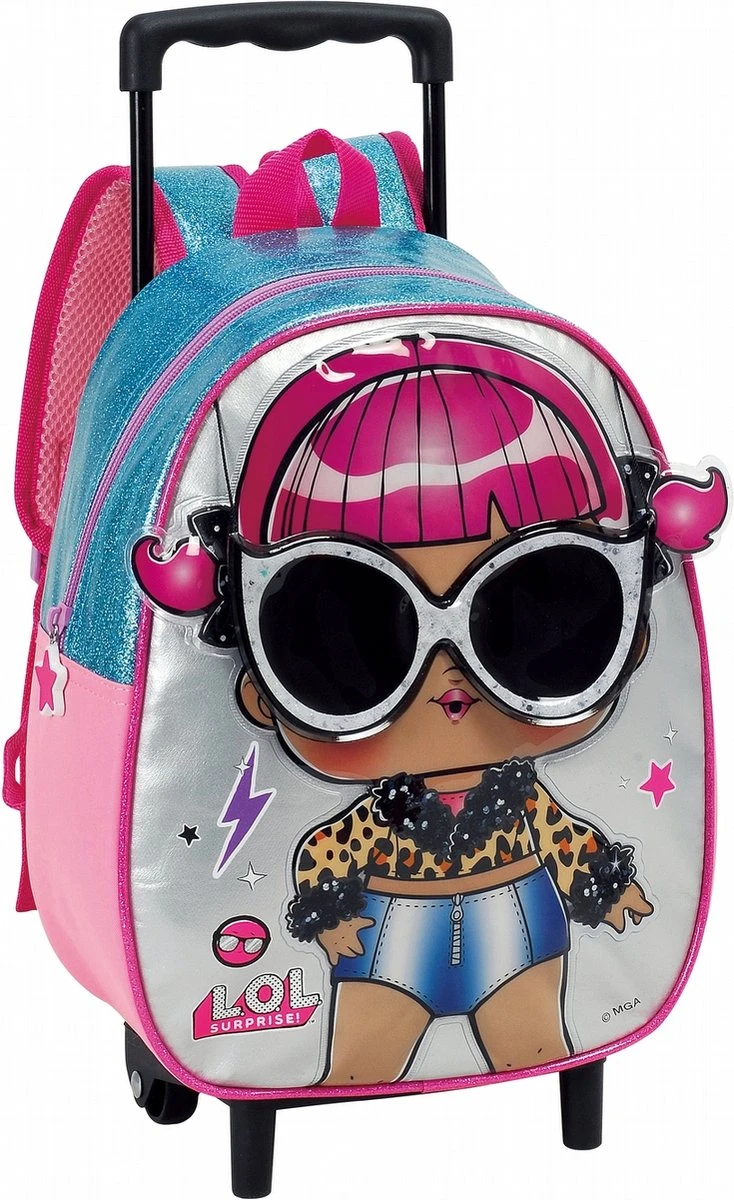 L.O.L. Surprise! LOL Surprise Meisjes Peuter Rugzak Trolley Cherry 30 X 24 X 11 1 L.O.L. Surprise! LOL Surprise Meisjes Peuter Rugzak Trolley Cherry 30 X 24 X 11
